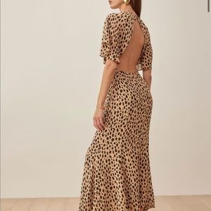 New in! Reformation Carletta Dress Bobcat